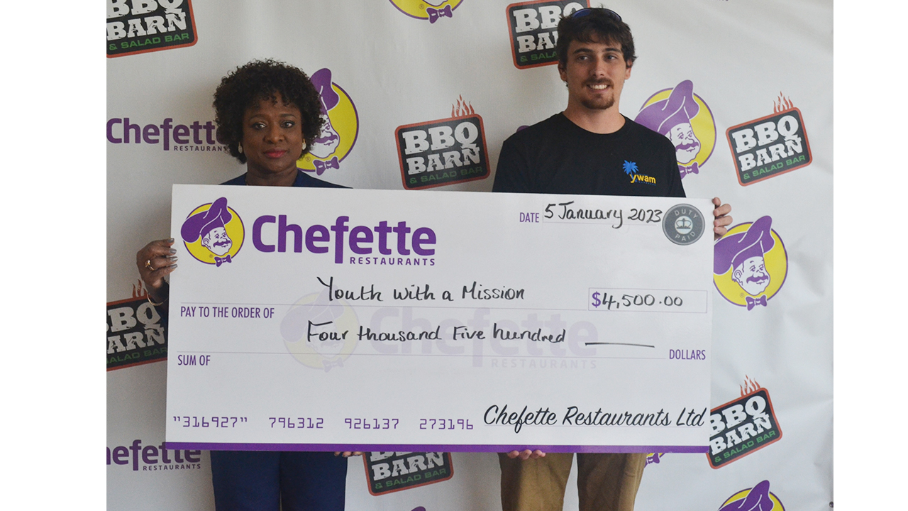 Youth with a Mission Receives Donation From Chefette